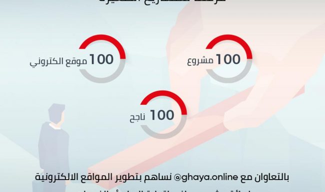 العيد تخدم المجتمع مبادرة 100 موقع إلكتروني